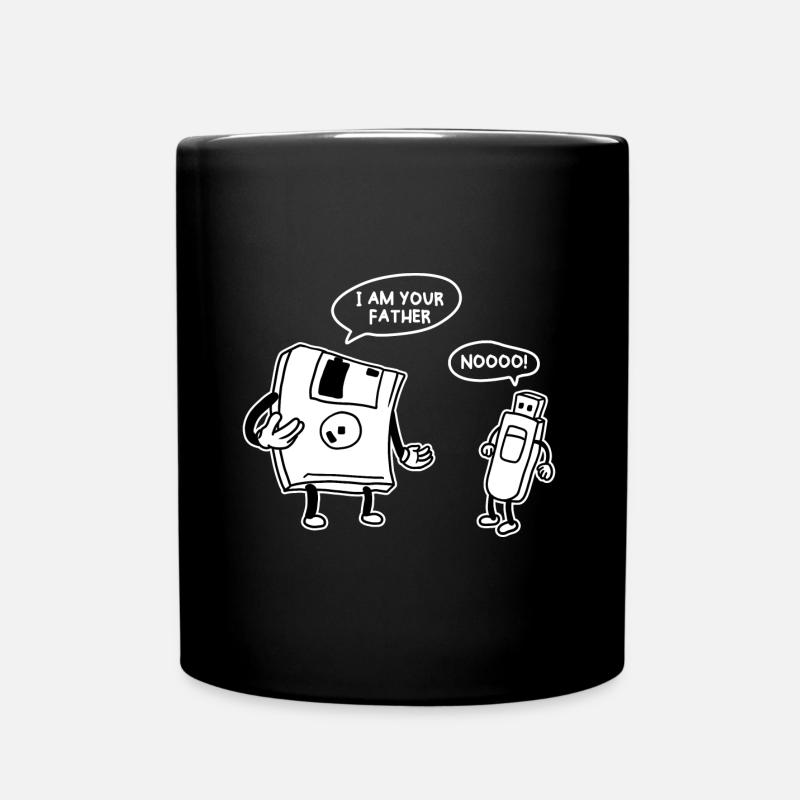 USB Disk Funny Information Technology Computer - Full Colour Mug - black