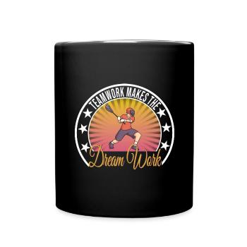 Lacrosse - Tasse einfarbig - Schwarz - Vorne