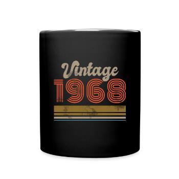 Birthday Vintage 1968 Limited Edition - 1968 - Full Colour Mug - black - Front
