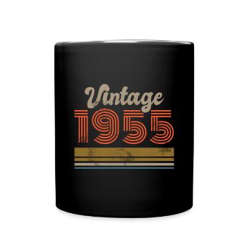 Anniversaire Vintage 1955 Édition Limitée - 1955 - Mug uni - noir - Devant