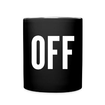 OFF - Full Colour Mug - black - Front