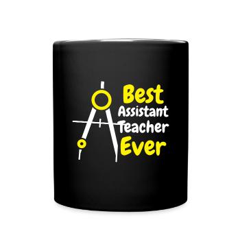 Teacher Teacher Training School Learning Primary School - Full Colour Mug - black - Front
