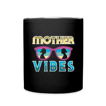 Fête des Mères Maman Maman Maman - Mug uni - noir - Devant
