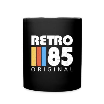 1985 Anniversaire Né En 1985 Rétro Vintage - Mug uni - noir - Devant