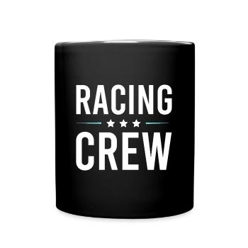 Équipage de course - Mug uni - noir - Devant