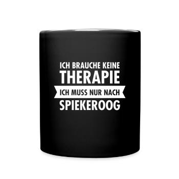Therapie Spiekeroog - Full Colour Mug - black - Front