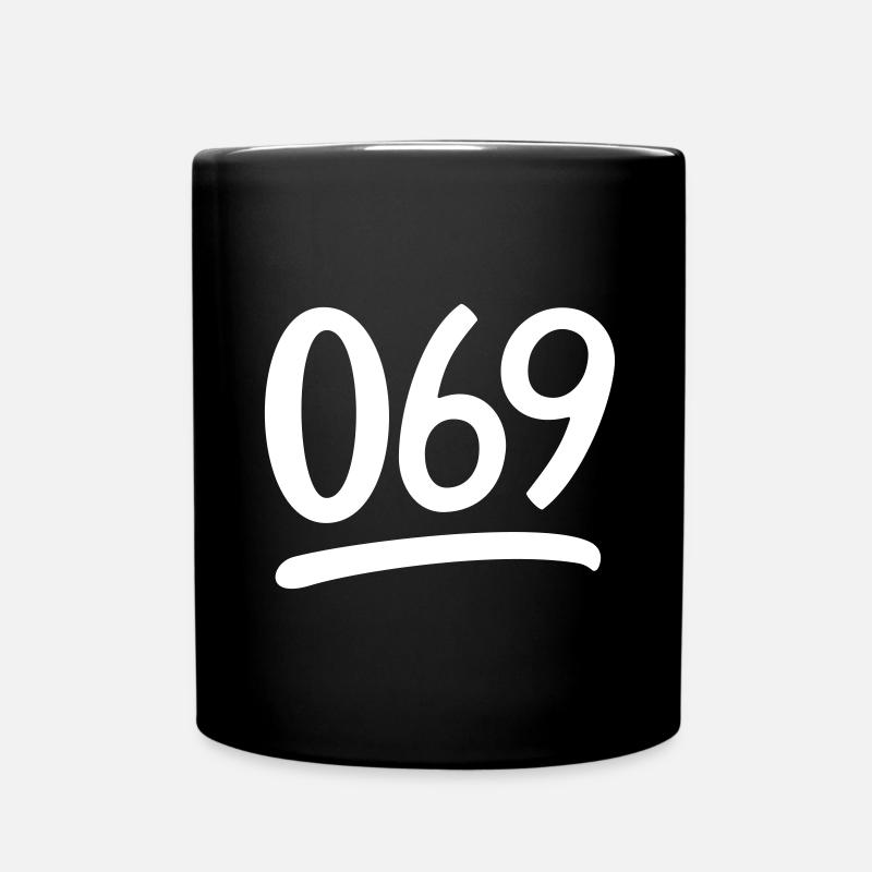 069 Handschrift - Tasse einfarbig - Schwarz