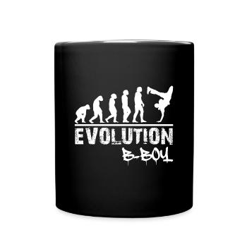 Breakdance Evolution B-Boy Breakdancer Gift - Mug uni - noir - Devant