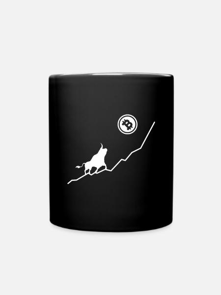 Bulle Bitcoin - Tasse einfarbig - Schwarz