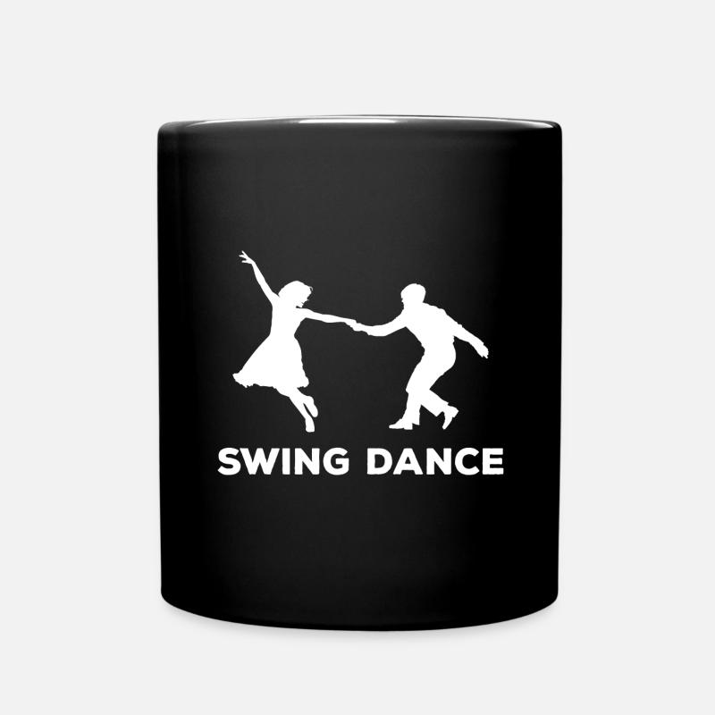 Danse swing - Mug uni - noir