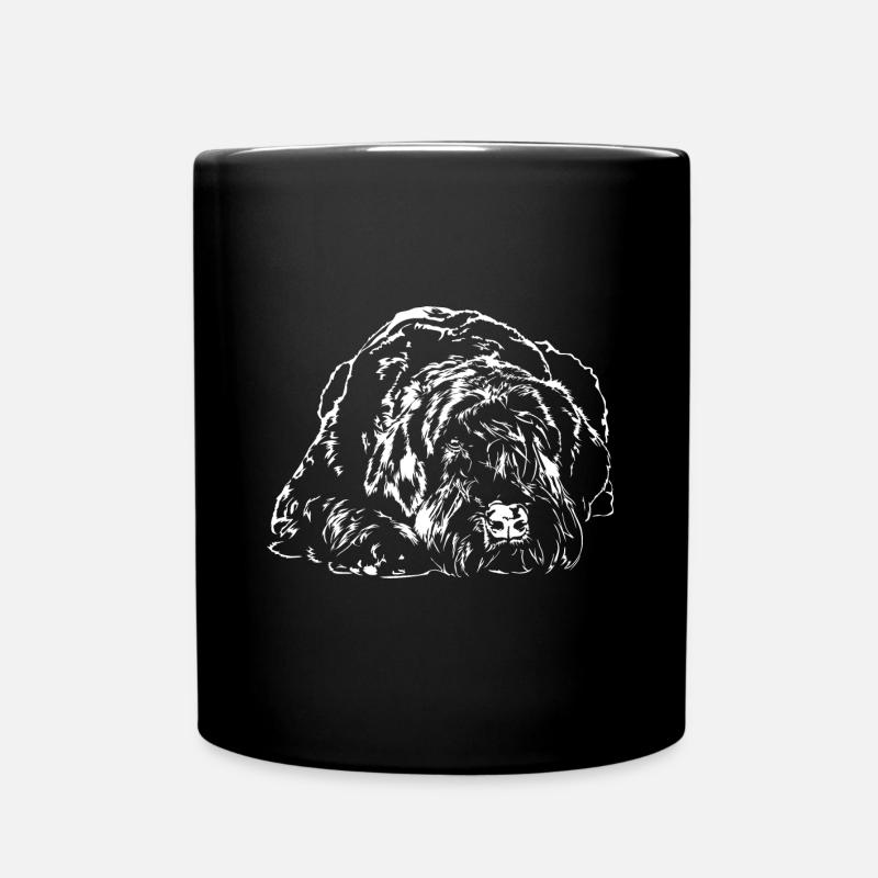 RIESENSCHNAUZER Hund IGP Wilsigns Hunde - Tasse einfarbig - Schwarz