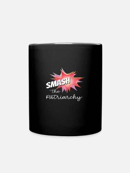 Écrasez le patriarcat - Mug uni - noir