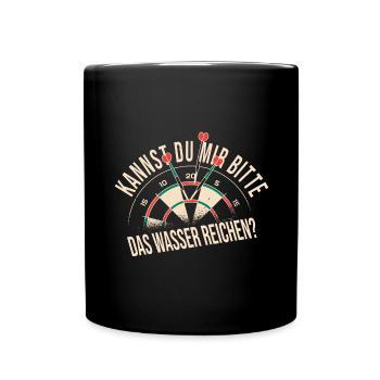 Dart - Tasse einfarbig - Schwarz - Vorne