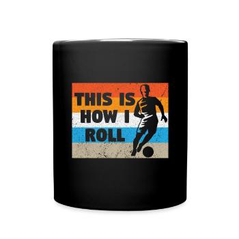 Football player Footballer Football - Full Colour Mug - black - Front