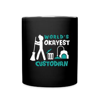 Caretaker Caretaker Facility Management - Full Colour Mug - black - Front