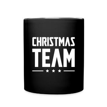 Christmas Team - Full Colour Mug - black - Front