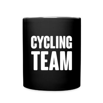 Cycling Team - Full Colour Mug - black - Front