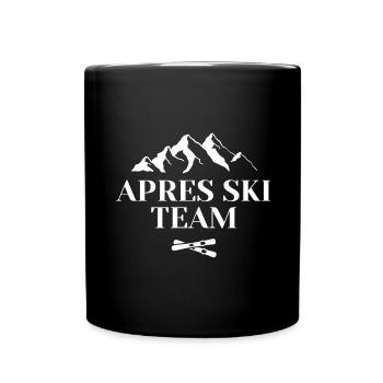 Alpes Ski Team Montagnes - Mug uni - noir - Devant