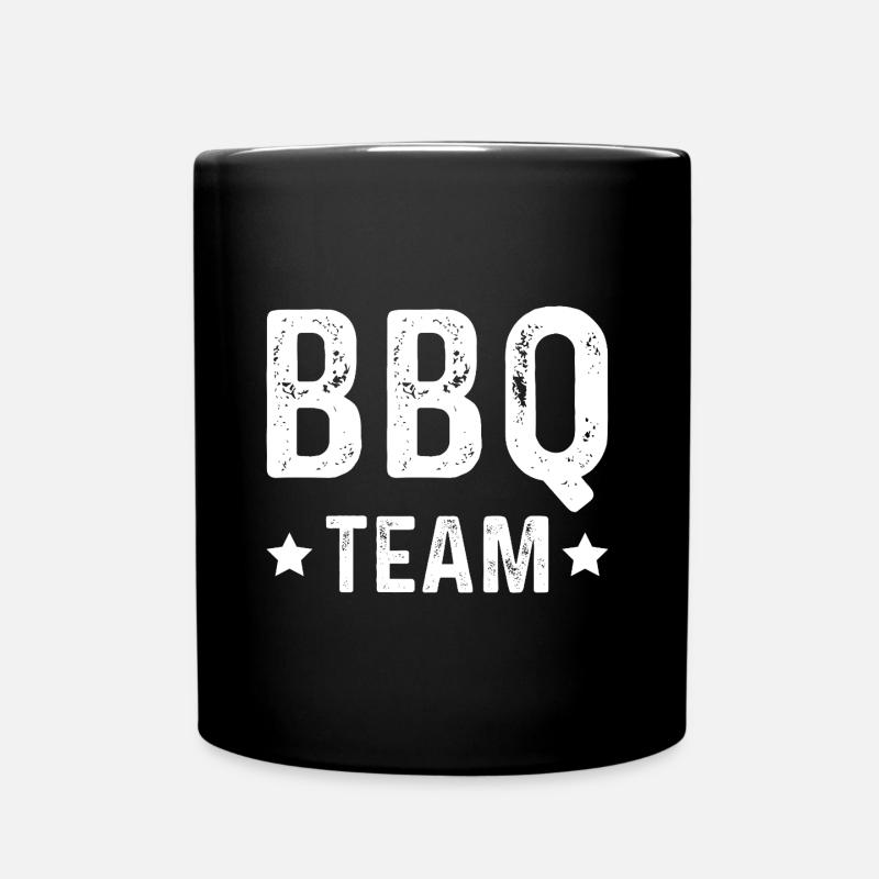 Bbq Team - Tasse einfarbig - Schwarz