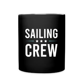 Sailing Crew - Tasse einfarbig - Schwarz - Vorne