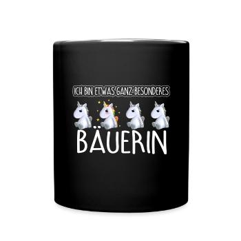 BÄUERIN - Toll - Tasse einfarbig - Schwarz - Vorne