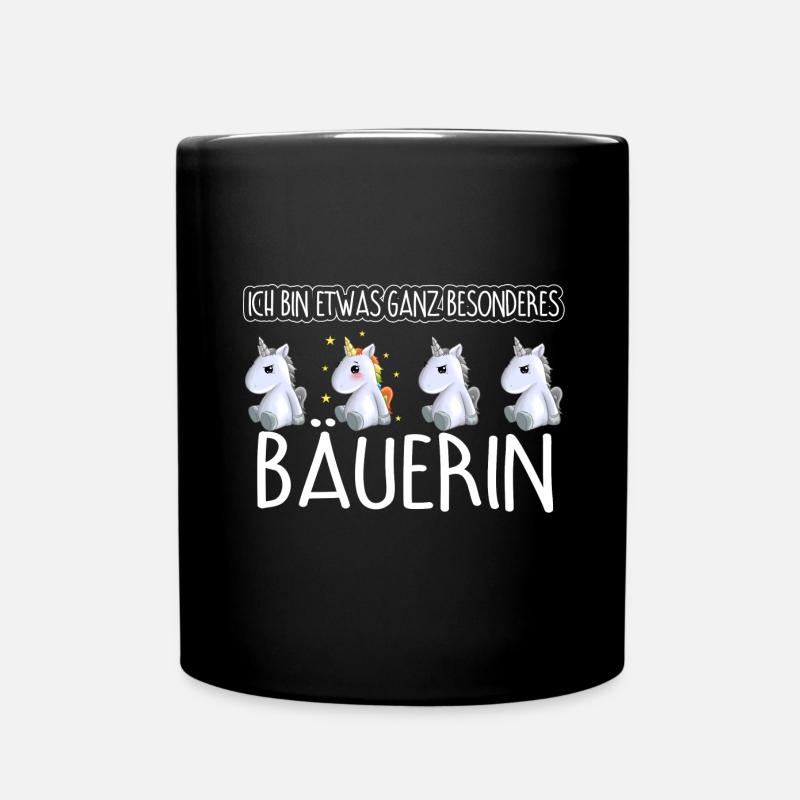 BÄUERIN - Toll - Tasse einfarbig - Schwarz