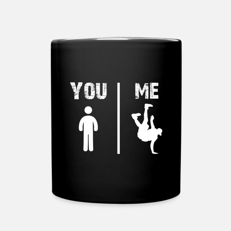 Breakdance Funny Gift Joke B-Boying - Mug uni - noir