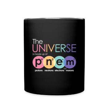 Physics Moron - Full Colour Mug - black - Front