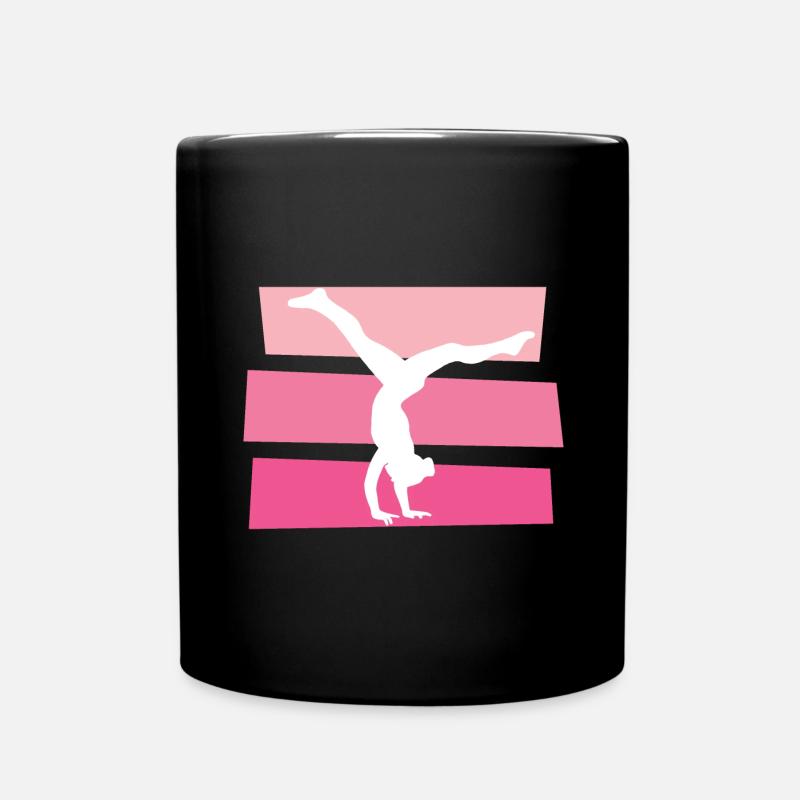 Gymnastik - Tasse einfarbig - Schwarz