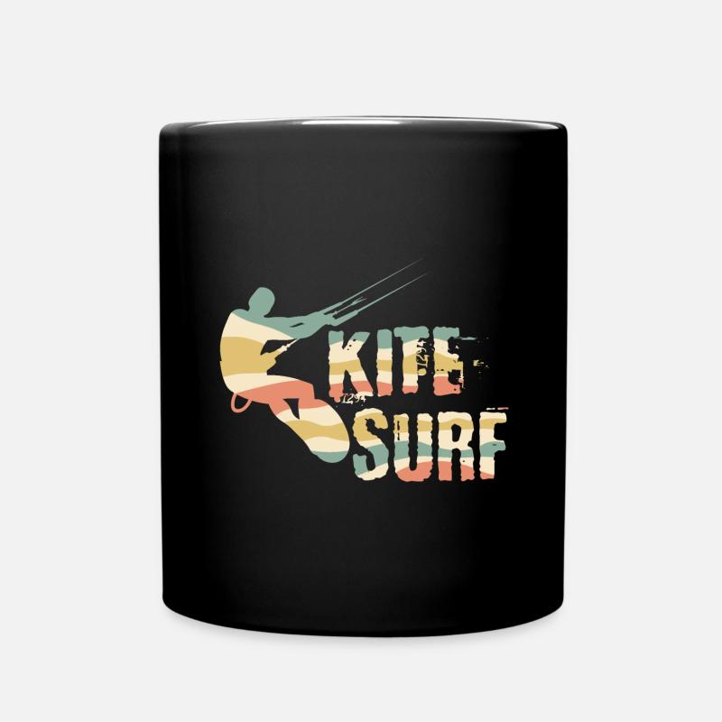 Kiten - Tasse einfarbig - Schwarz
