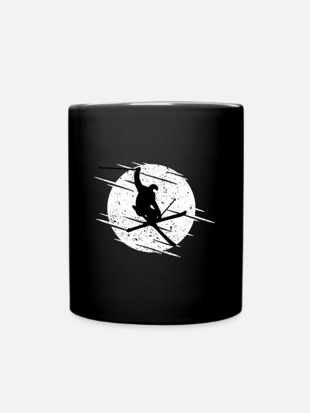 Skieurs - Mug uni - noir
