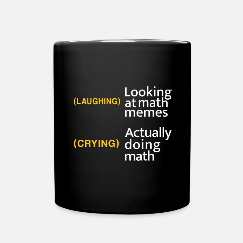 Cadeau de maths professeur de nerd professeur de mathématiques professeur de mathématiques - Mug uni - noir