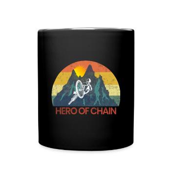 Vélo de montagne Cyclisme Cyclisme Cyclisme - Mug uni - noir - Devant
