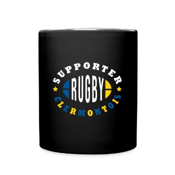 Rugby Clermont supporter clermontois - Mug uni - noir - Devant
