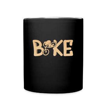 BIKE - Tasse einfarbig - Schwarz - Vorne