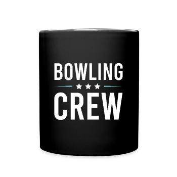 Bowling Crew - Full Colour Mug - black - Front