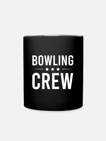 Bowling Crew - Tasse einfarbig - Schwarz