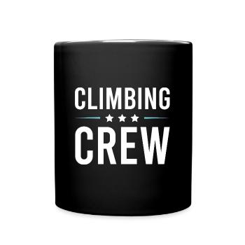 Climbing Crew - Tasse einfarbig - Schwarz - Vorne