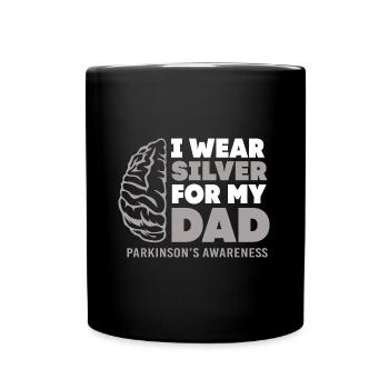 Parkinson Krankheit - Tasse einfarbig - Schwarz - Vorne