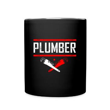 Plumber Plumber - Full Colour Mug - black - Front