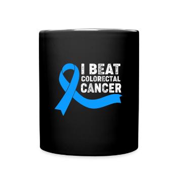 Colon, Cancer, Large Intestine - Full Colour Mug - black - Front