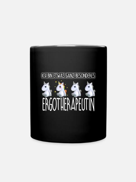 ERGOTHERAPEUTIN - Toll - Tasse einfarbig - Schwarz