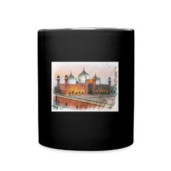 Lahore, Pakistan - Tasse einfarbig - Schwarz - Vorne