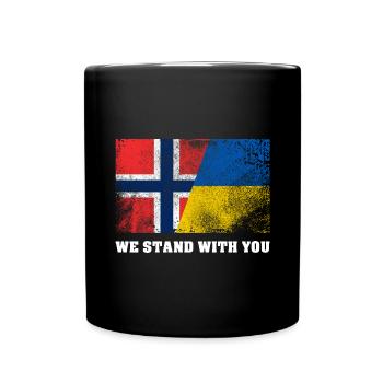 Ukraine - Full Colour Mug - black - Front