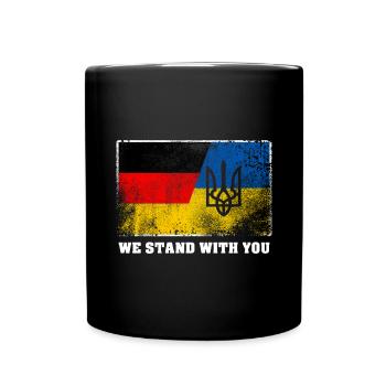 Ukraine - Full Colour Mug - black - Front