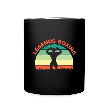 Boxe Boxer Gants de boxe Boxing Club de boxe Club de boxe - Mug uni - noir - Devant