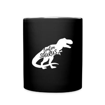 Mon Tonton Dinosaure Cadeau Oncle - Mug uni - noir - Devant