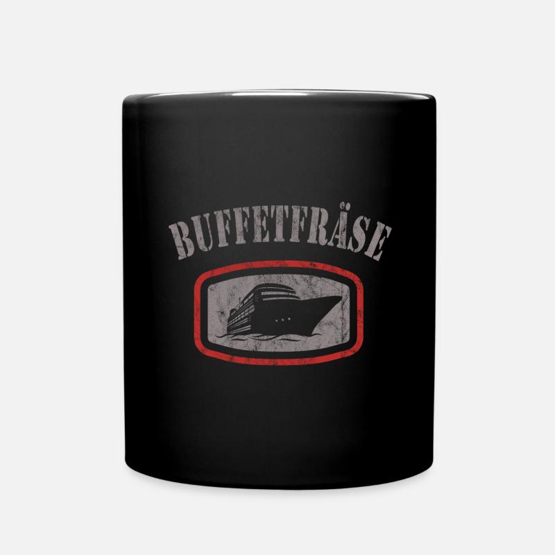 Urlaub - Tasse einfarbig - Schwarz