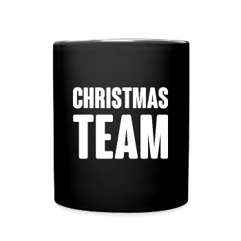 Christmas Team - Full Colour Mug - black - Front
