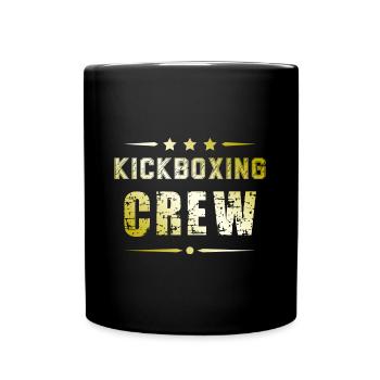 Équipe de kickboxing - Mug uni - noir - Devant